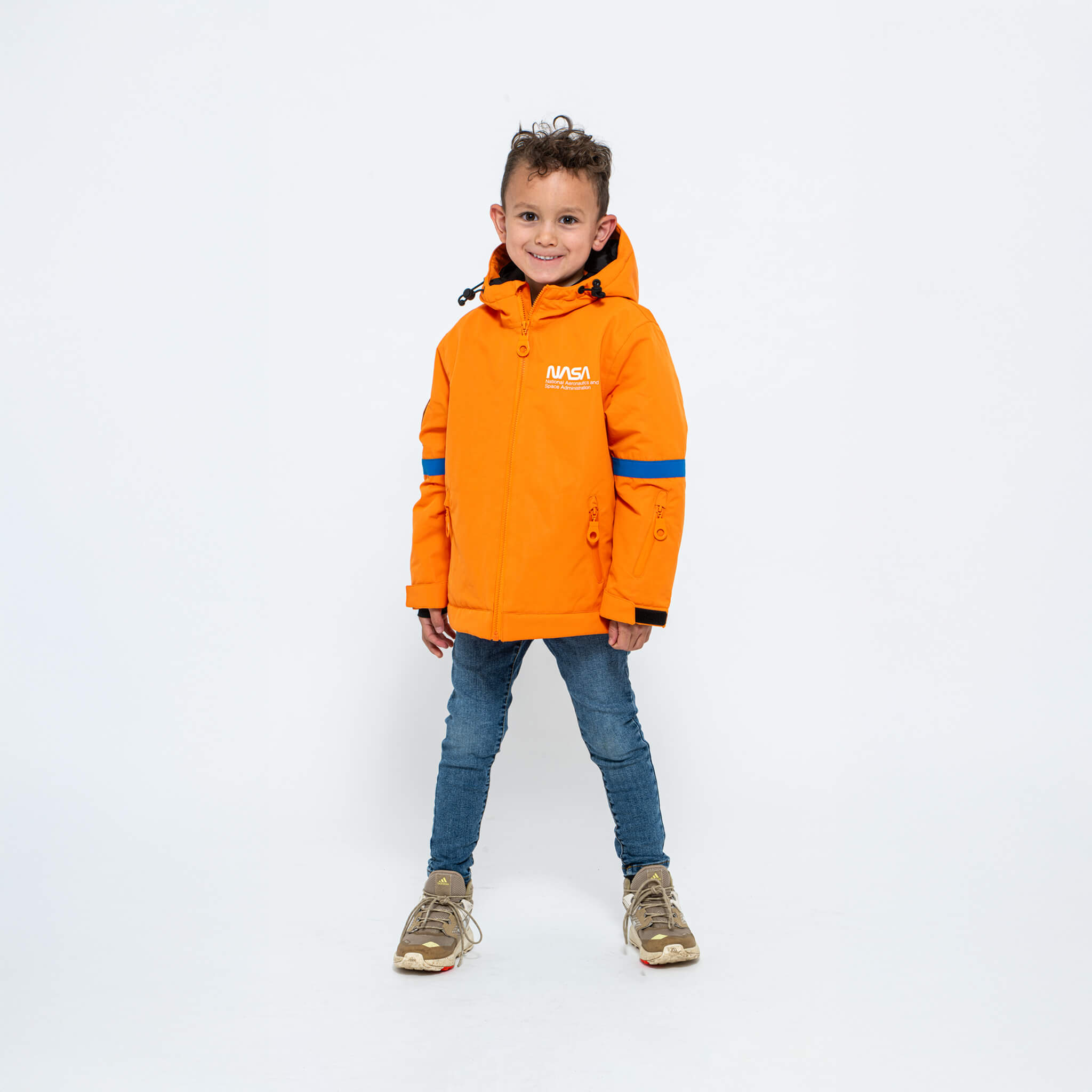 Kids 2-in-1 Snow Suit, Orange NASA