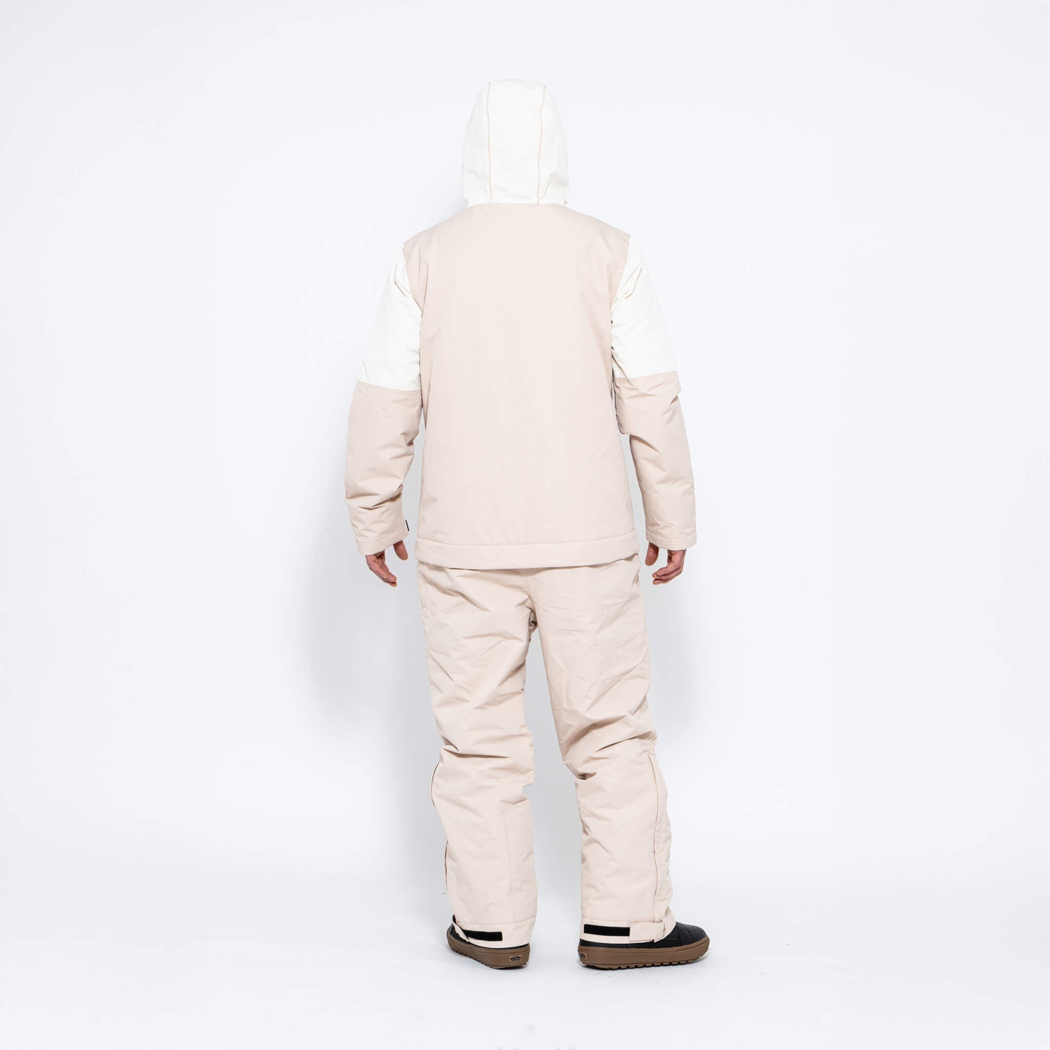 Men's 3-in-1 Snow Suit, Sand & White