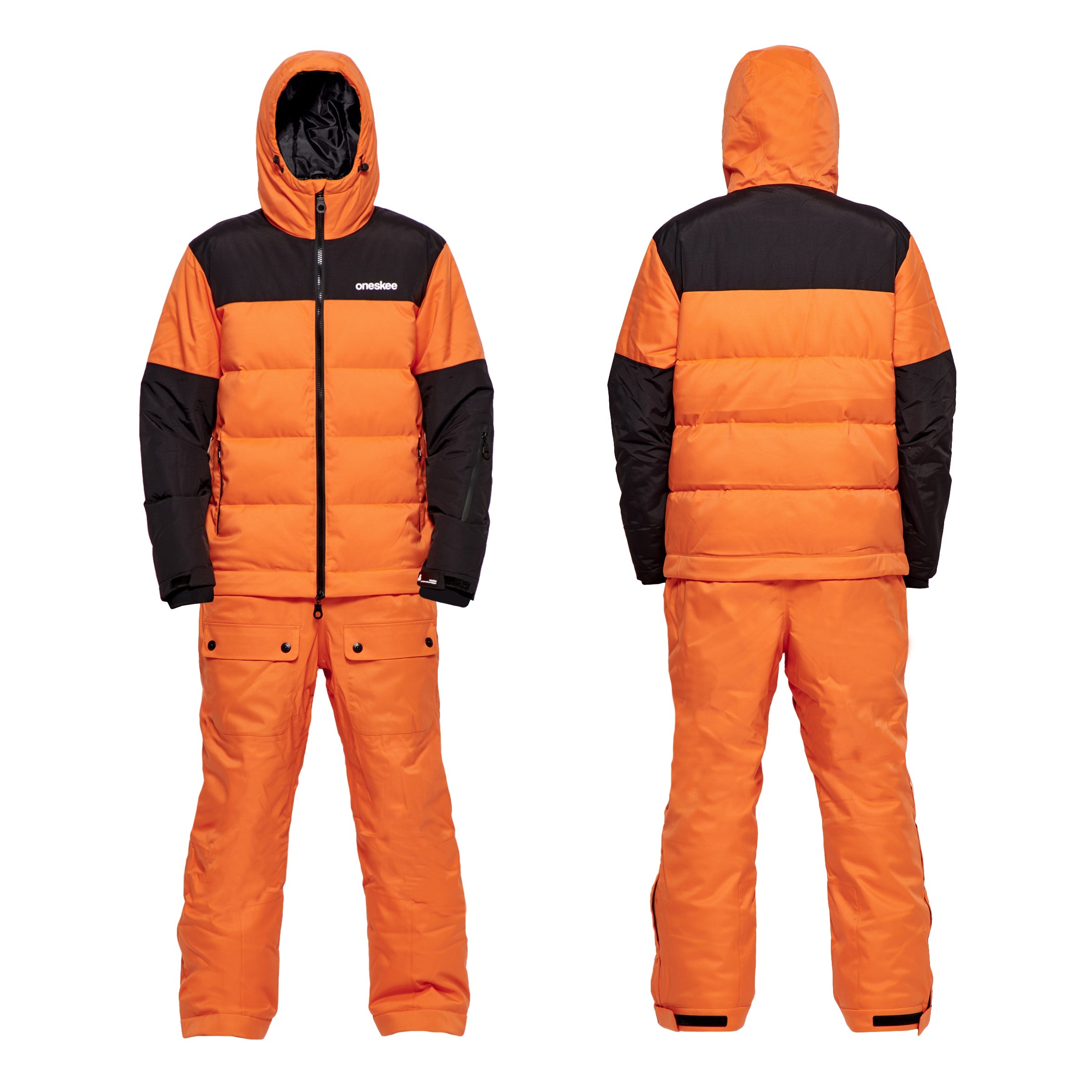 Men's 2-in-1 Snow Suit, Orange