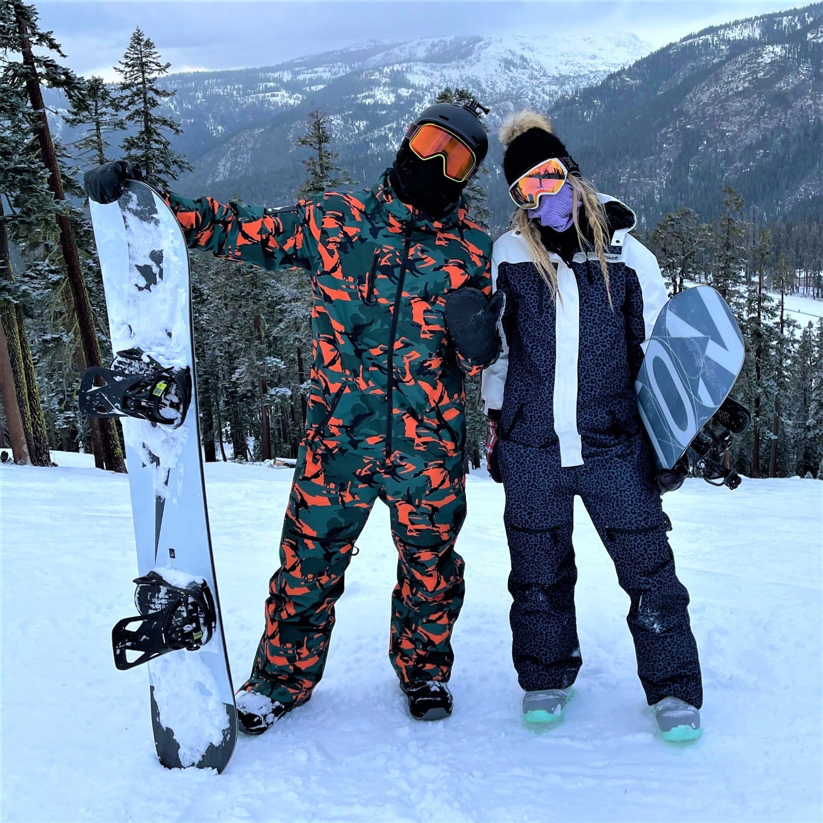 Hannah Teter teaches YouTube star how to snowboard