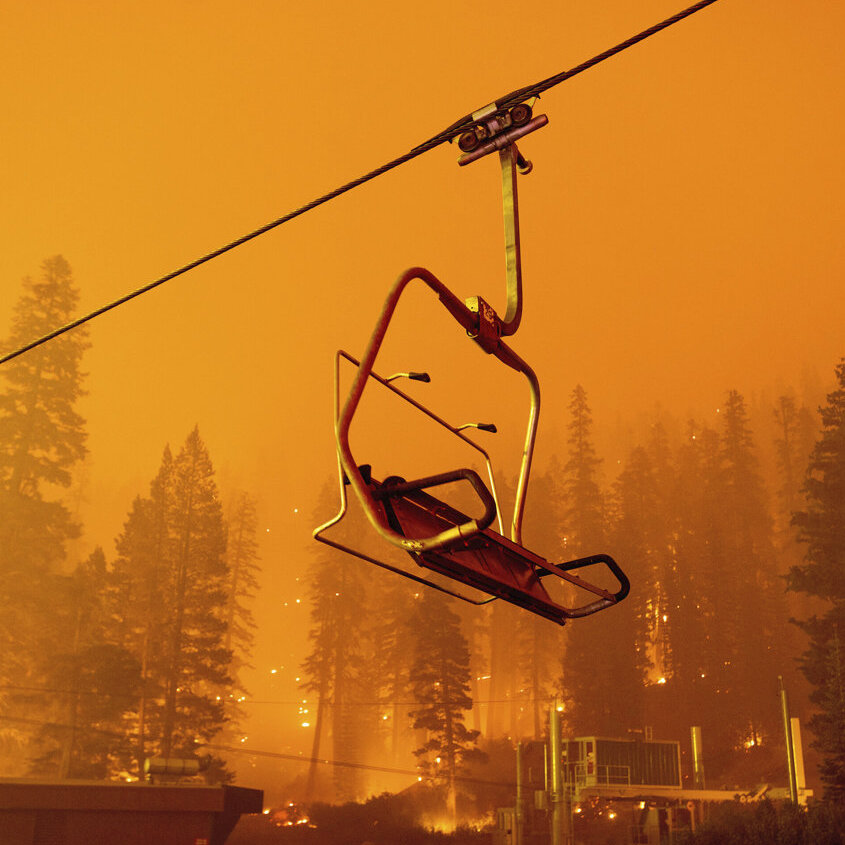 California's Caldor Fire reaches Sierra-at-Tahoe ski resort