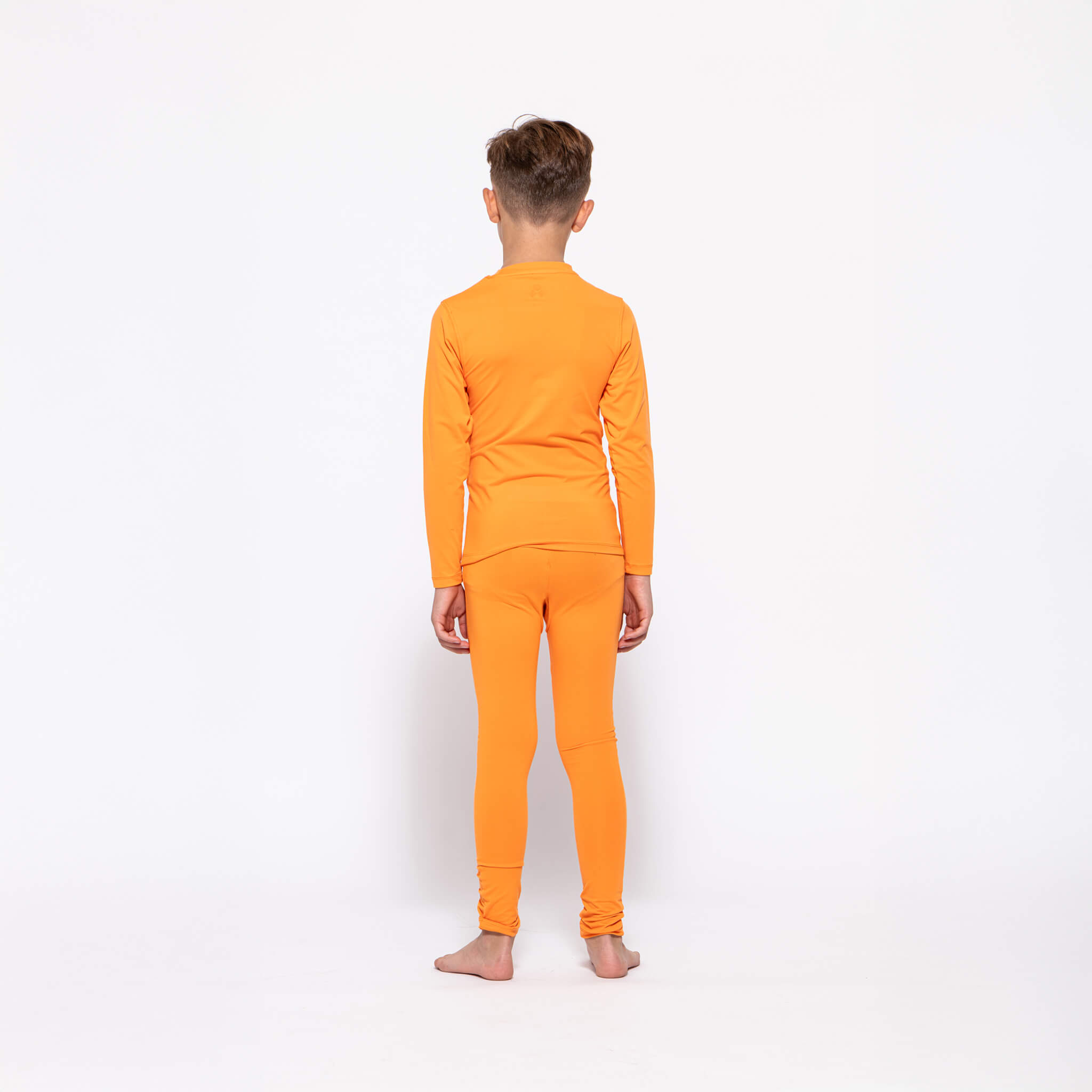Kids Base Layer Set, Orange NASA