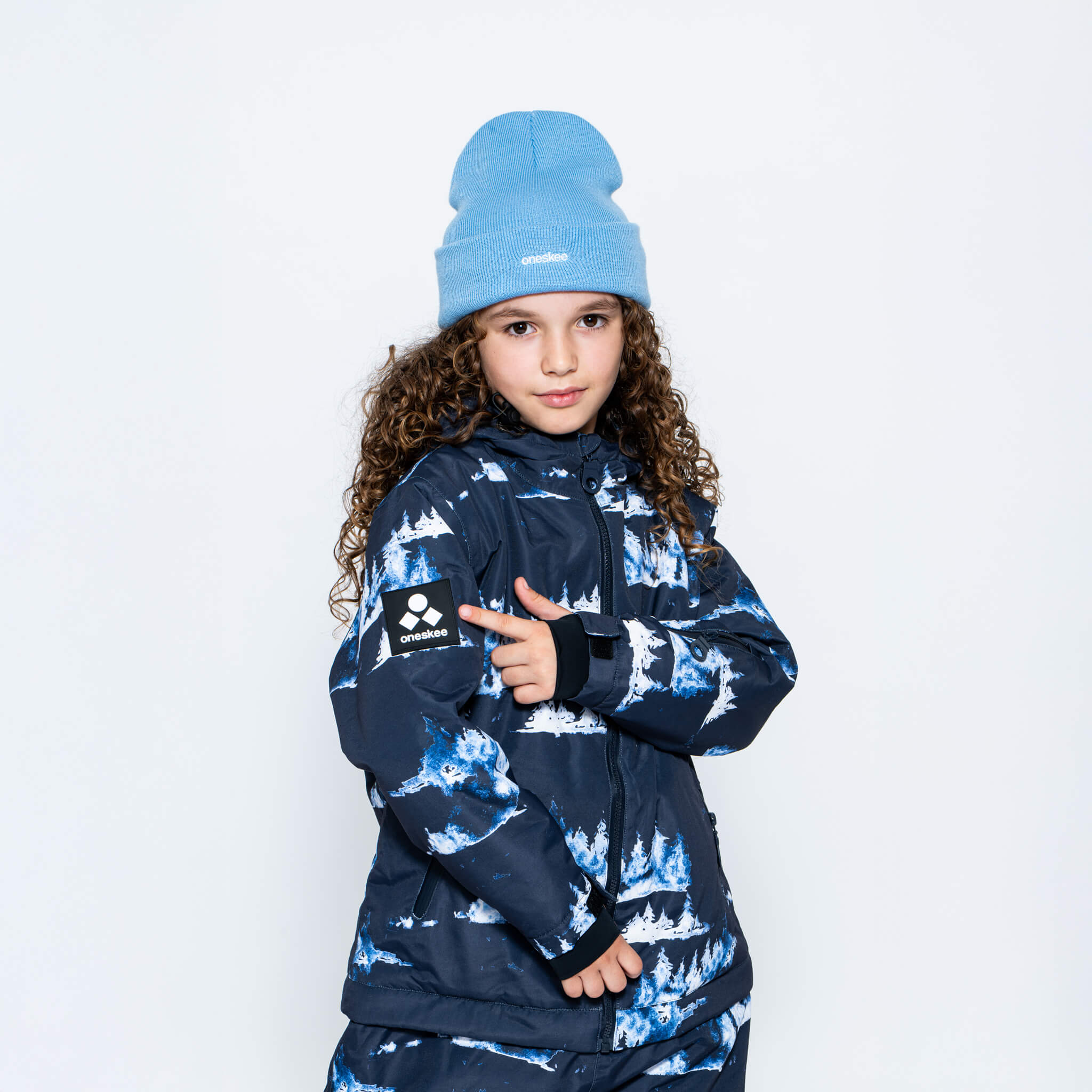 Kids 2-in-1 Snow Suit, Blue Forest