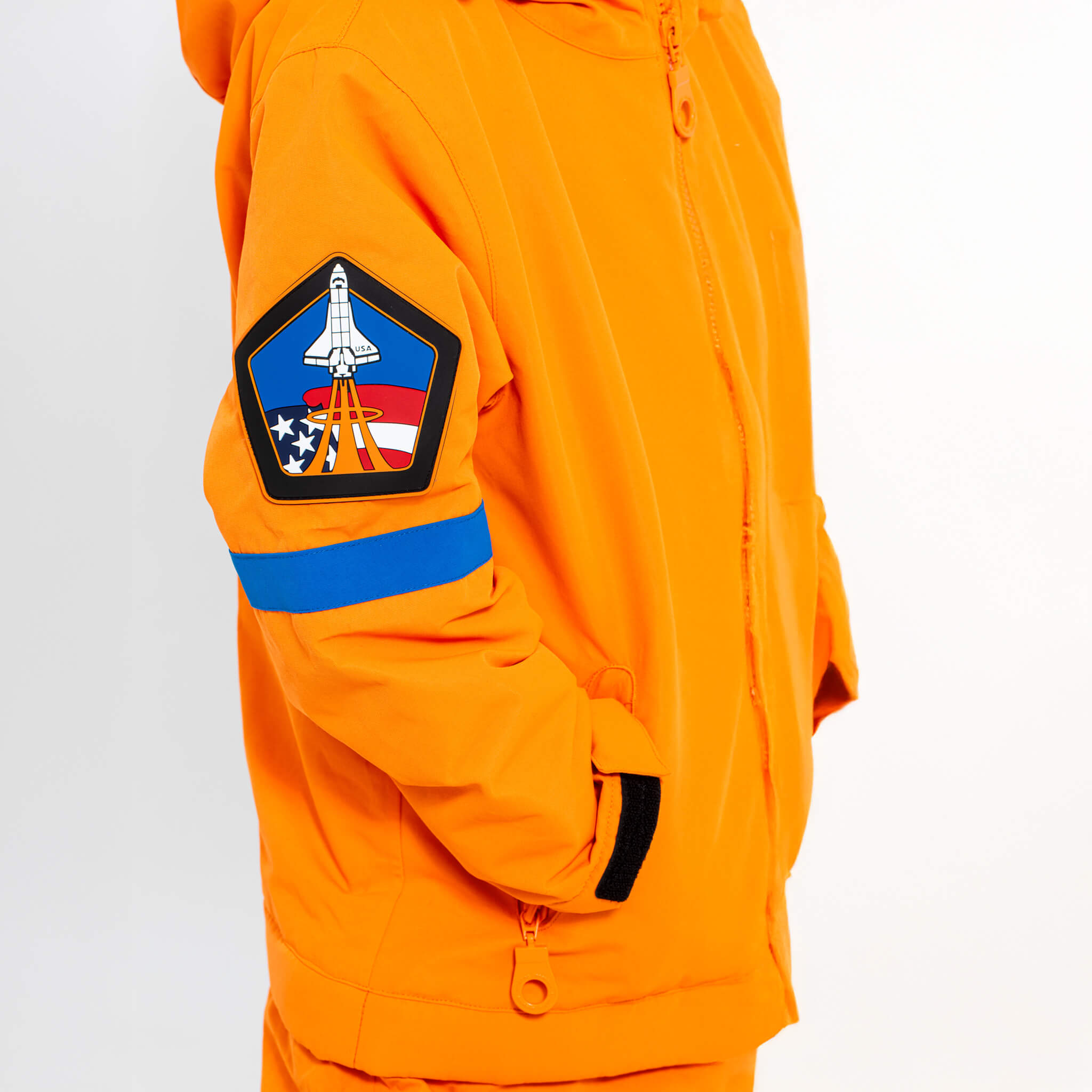 Kids 2-in-1 Snow Suit, Orange NASA - Oneskee US