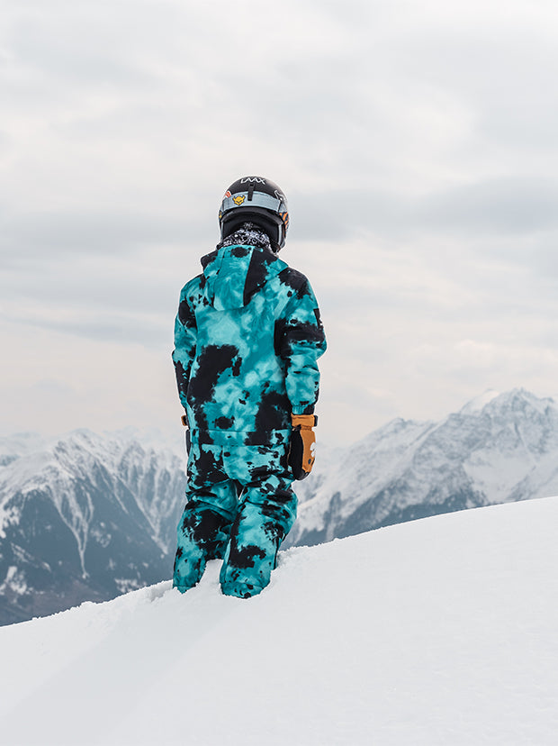 【高性能ヨーロッパブランド】oneskee スノボー　ウェア　スノースーツ　S Men's Snow Suit, Blue