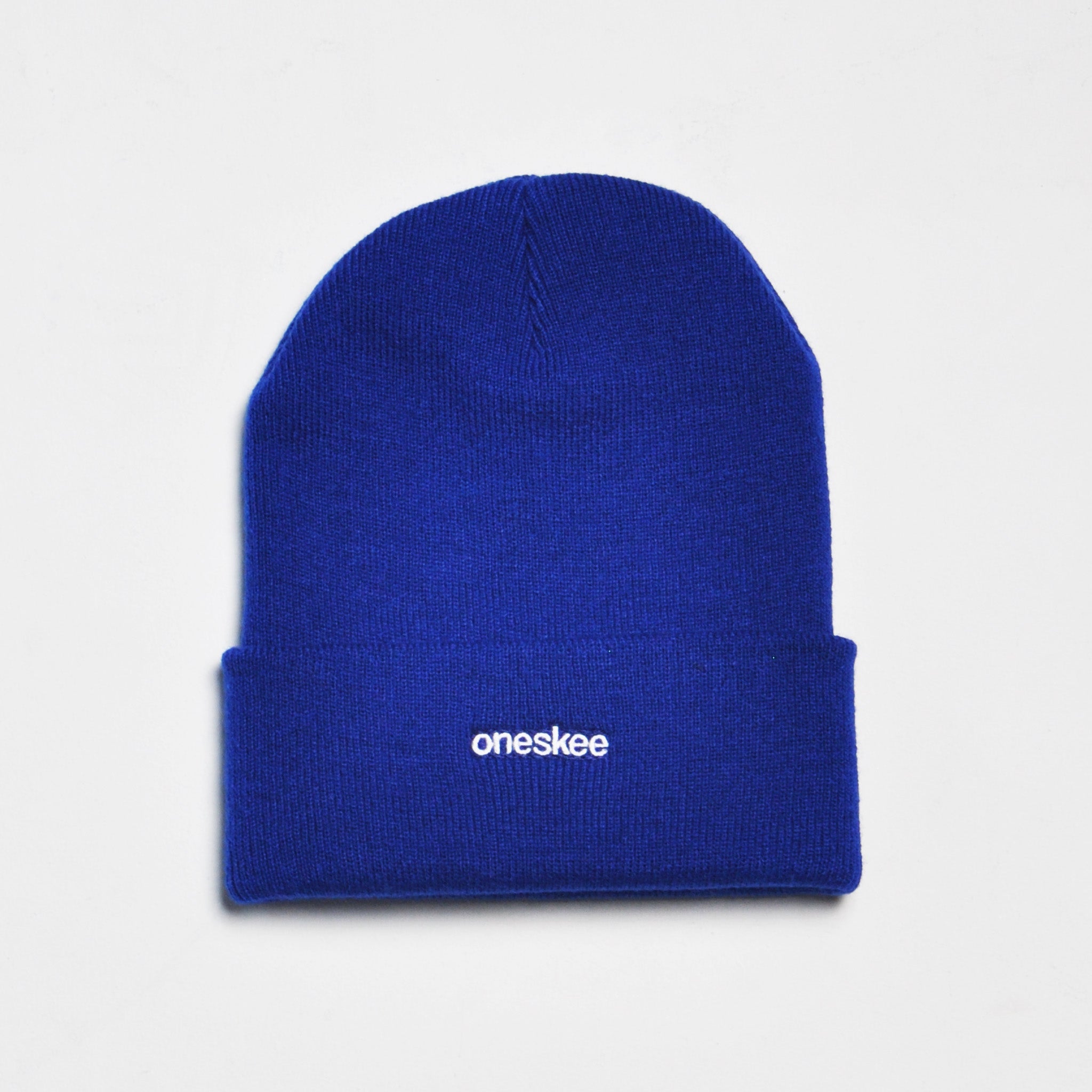 Kids Essential Logo Beanie, Blue