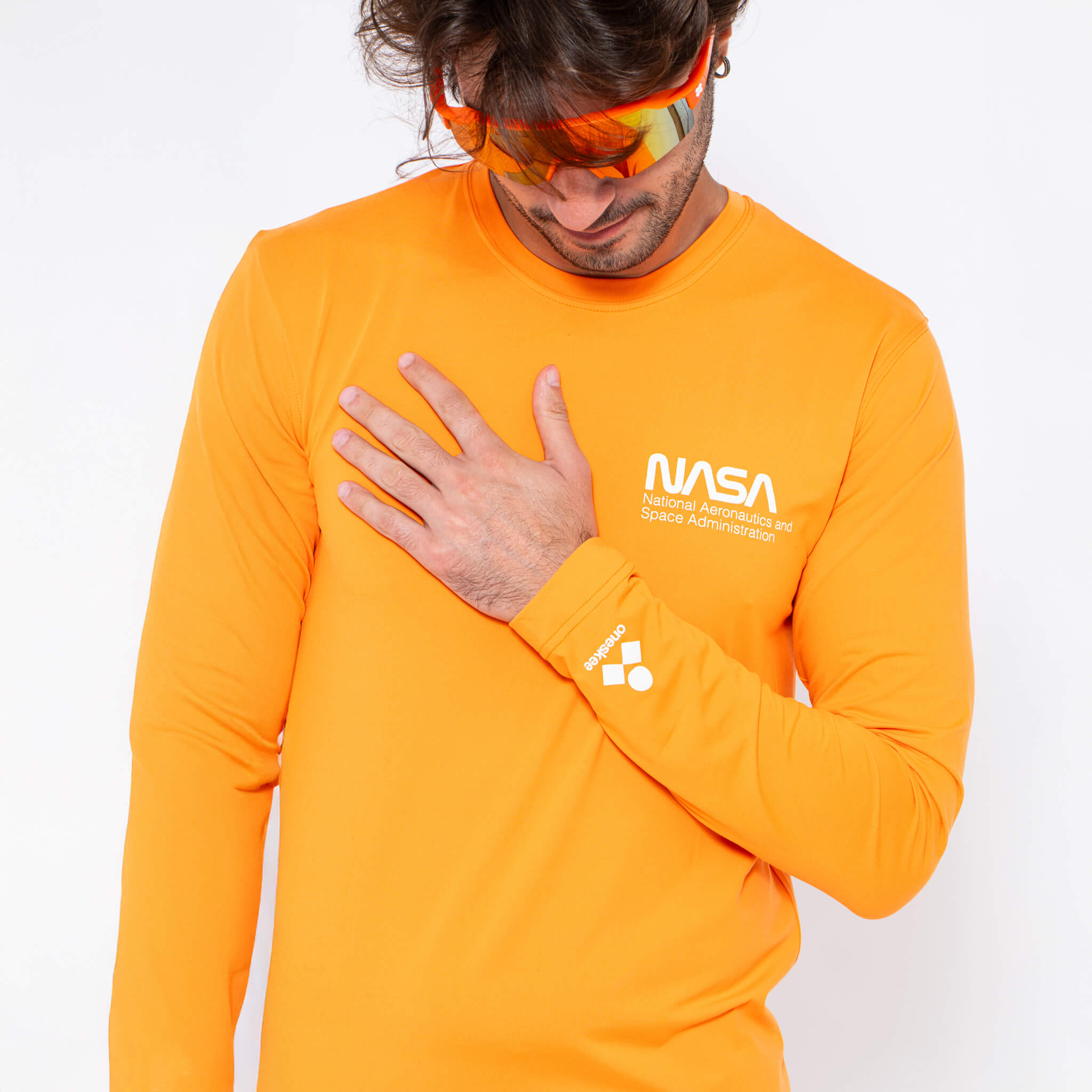 Men's Base Layer Set, Orange NASA - Oneskee US