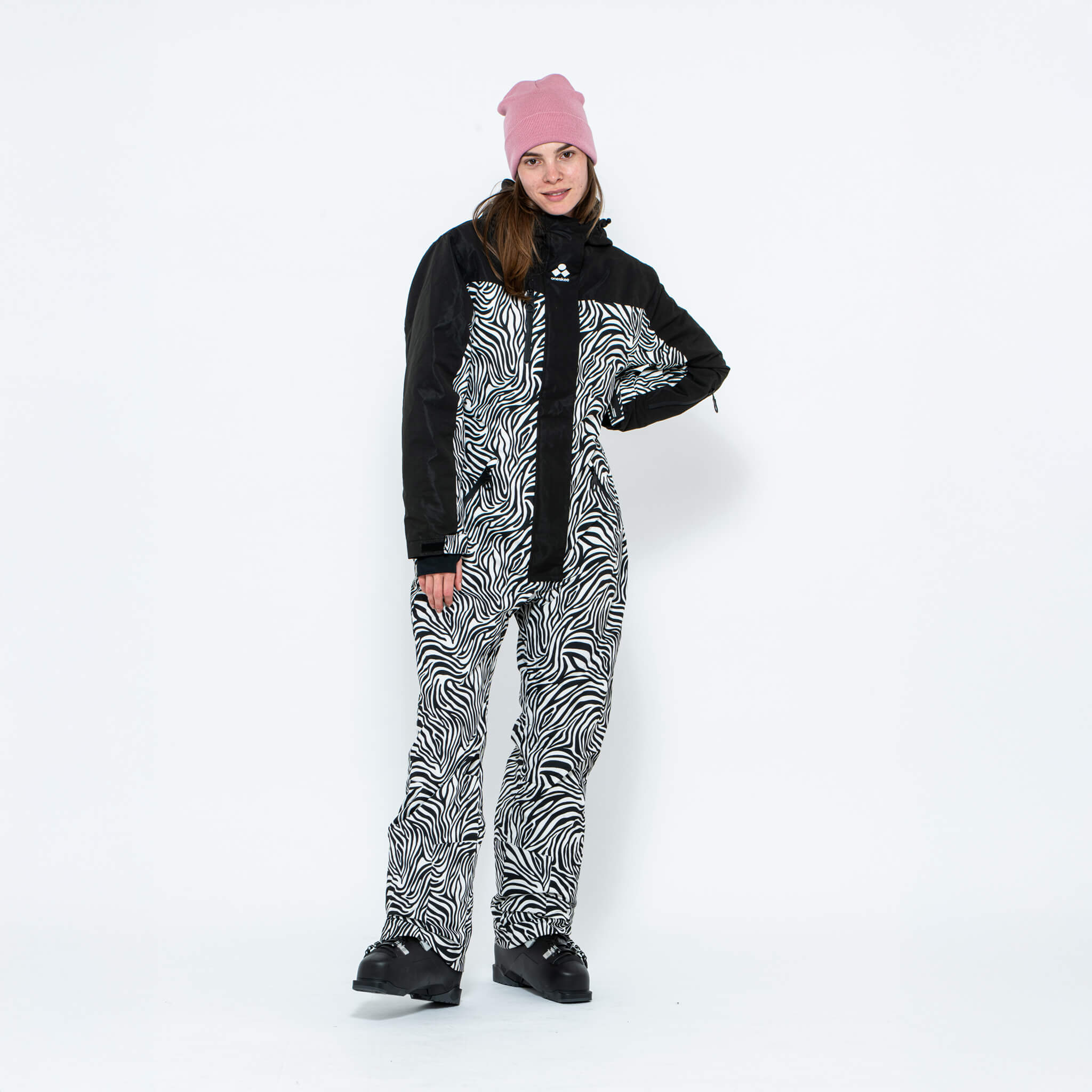 Women's Snow Suit, Zebra