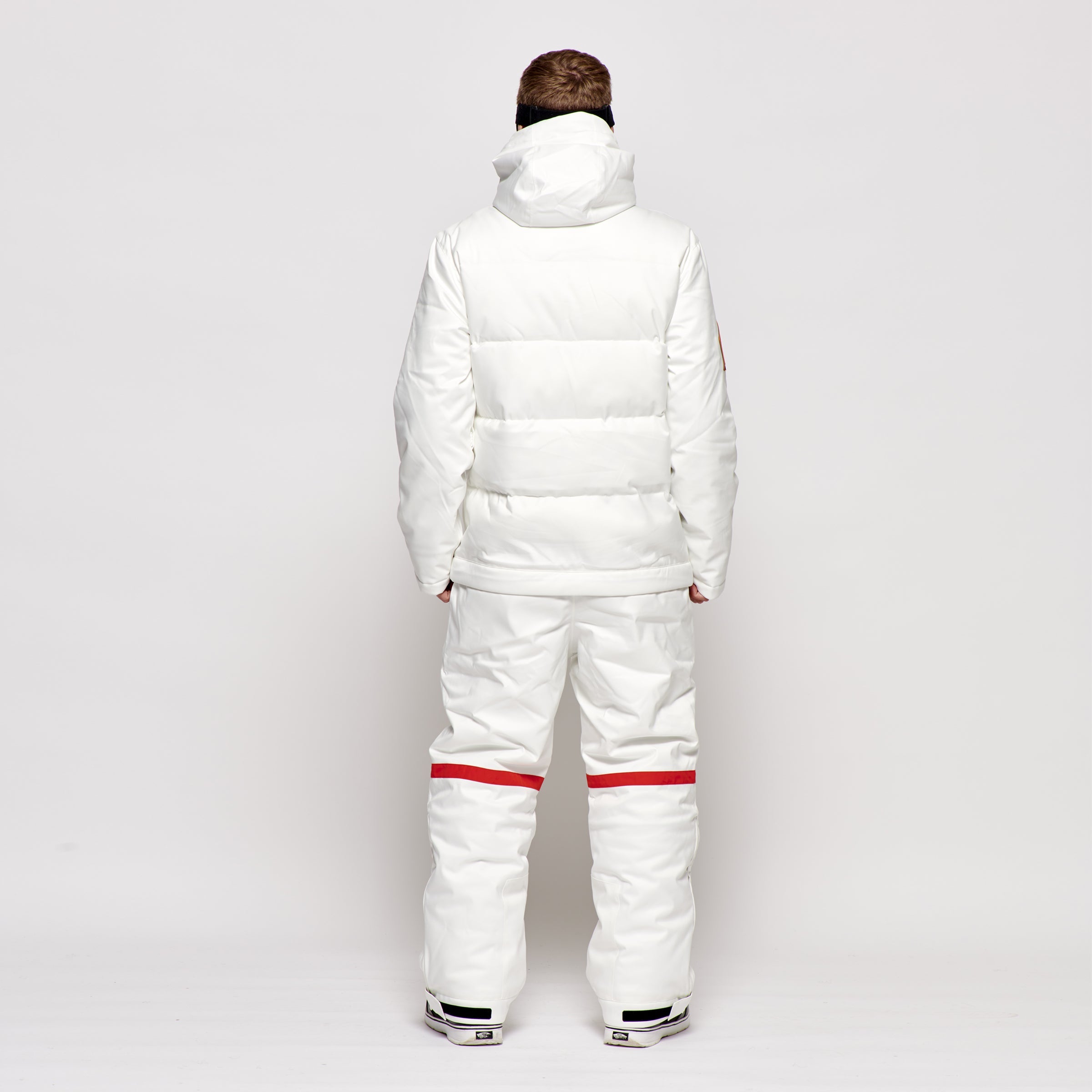 Men's 2-in-1 Snow Suit, White NASA