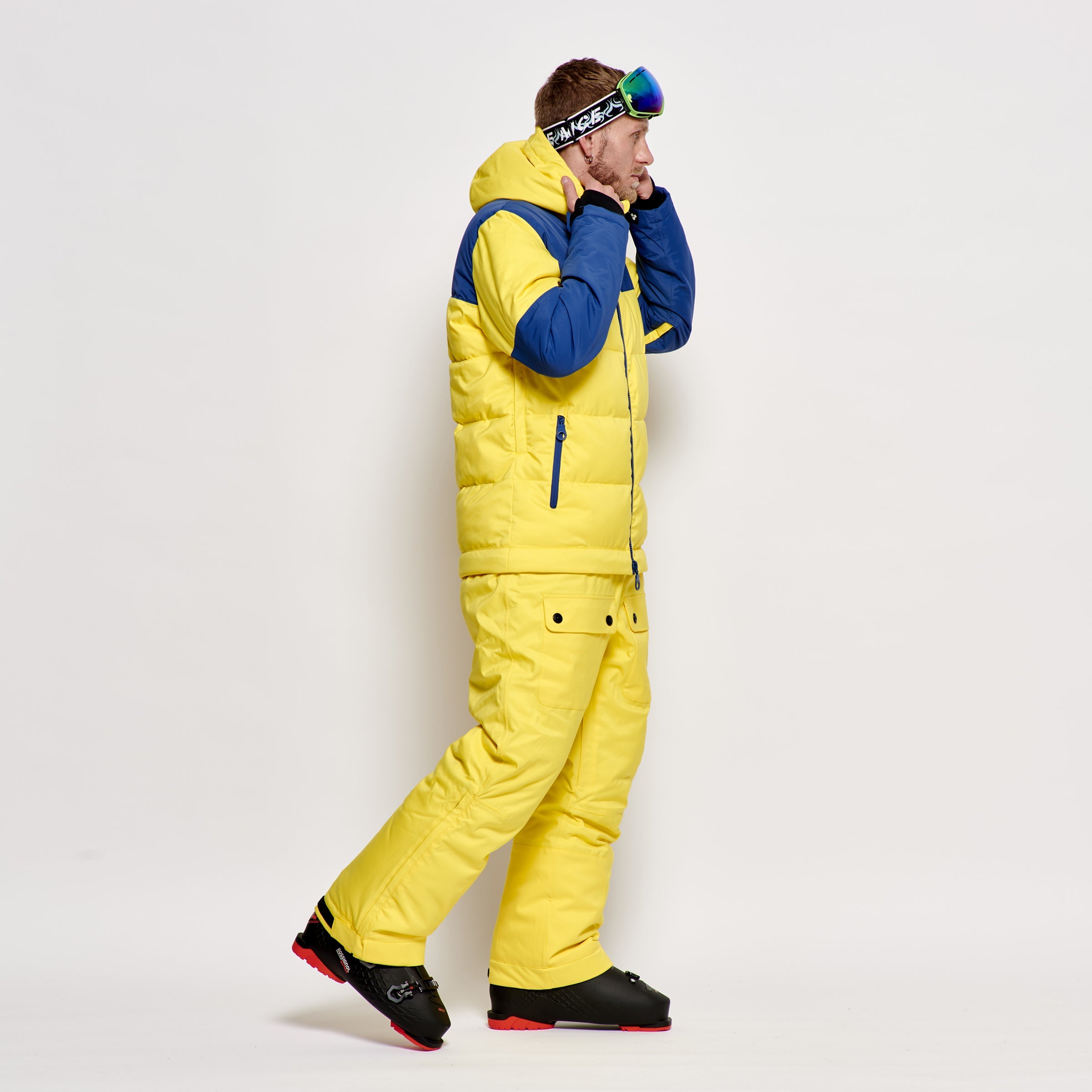 Men's 2-in-1 Snow Suit, Yellow