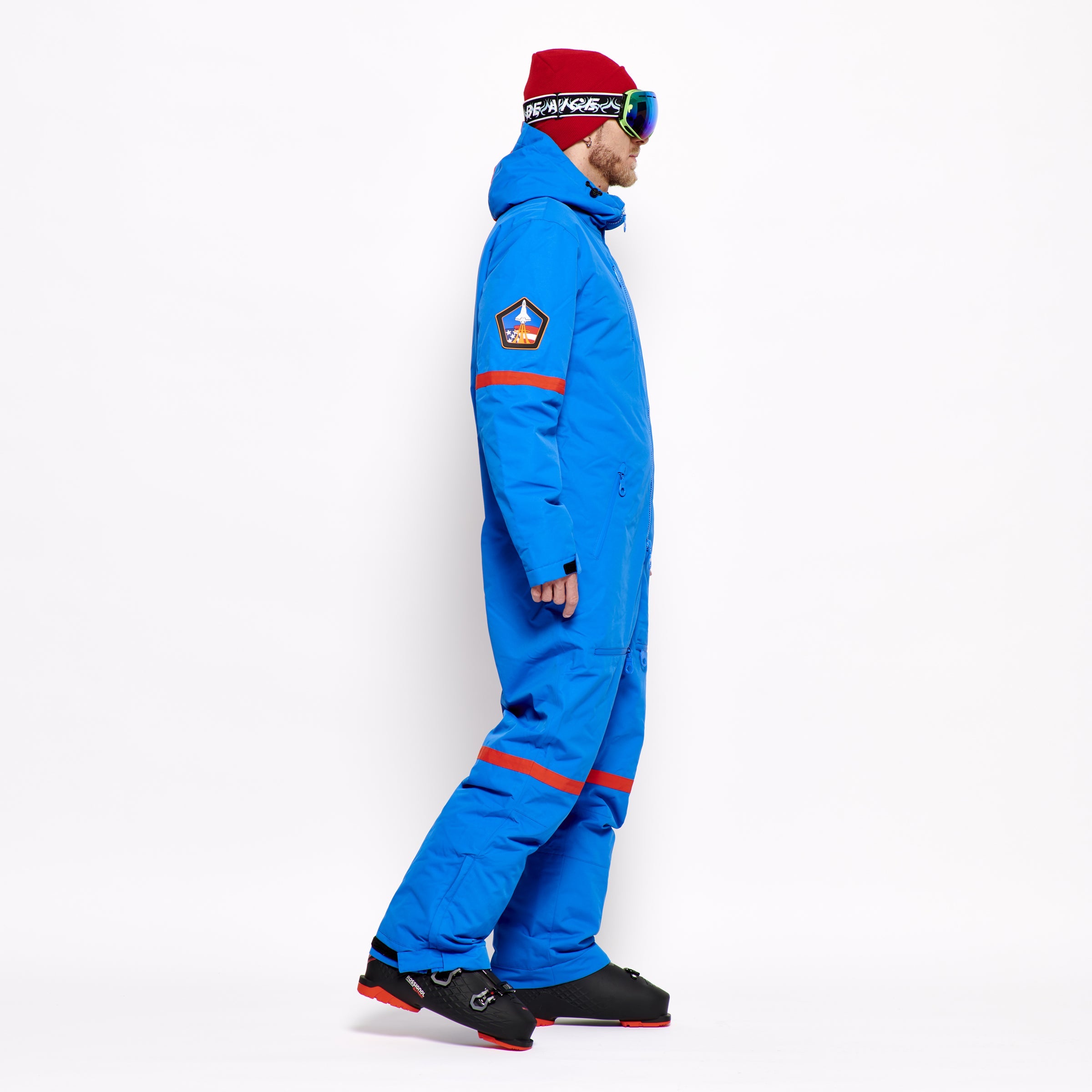 Men's Snow Suit, Blue NASA