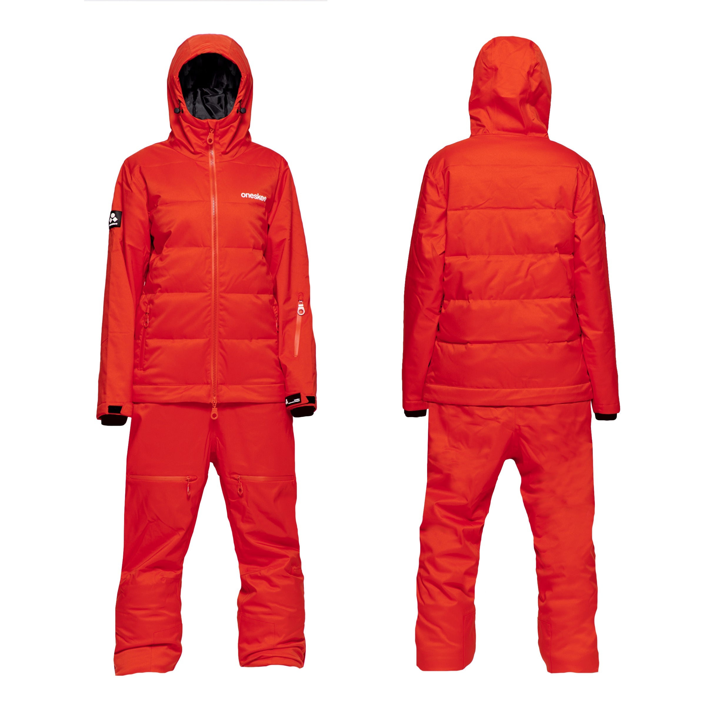 Women's 2-in-1 Snow Suit, Red