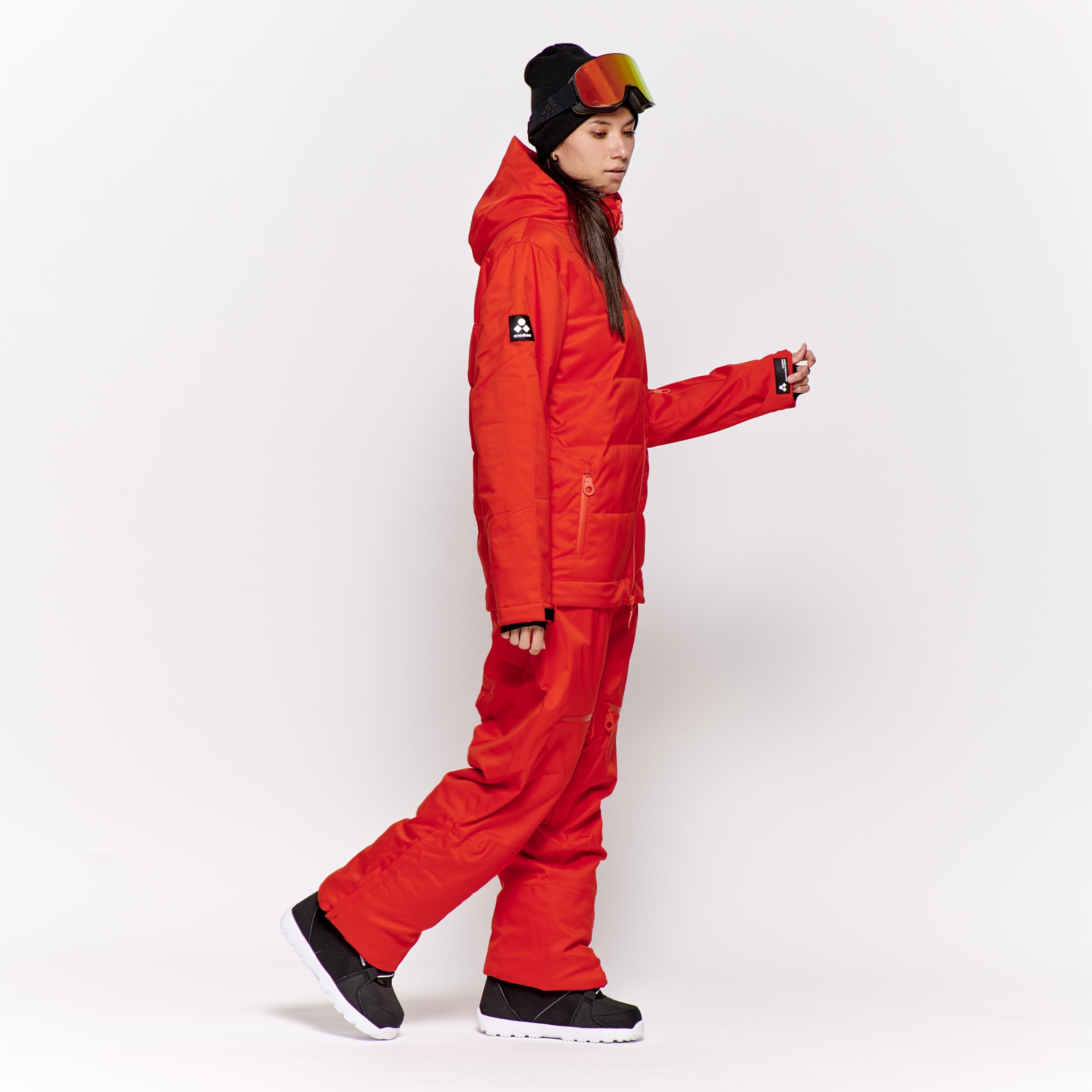 Women's 2-in-1 Snow Suit, Red