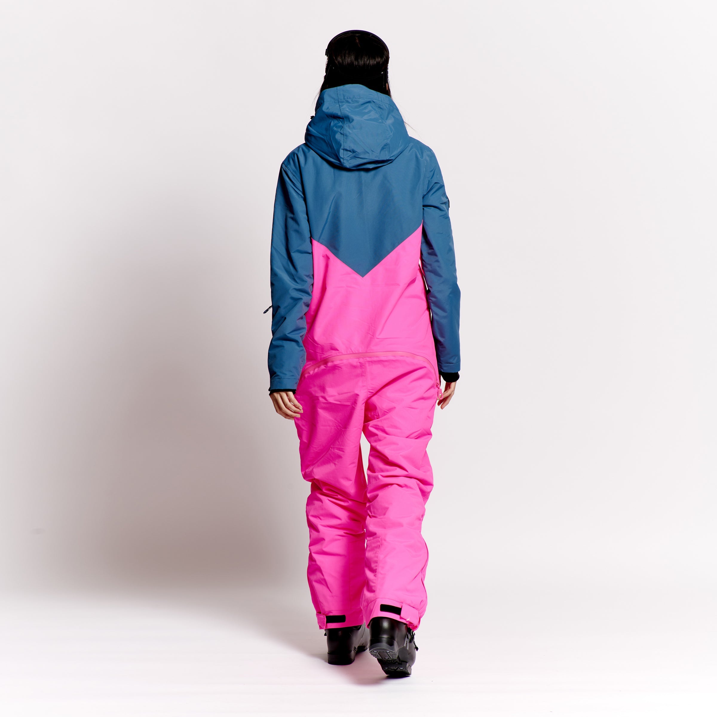 Women's Snow Suit, Neon Pink
